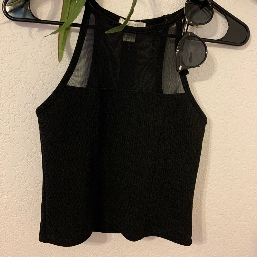 Black Crop Top